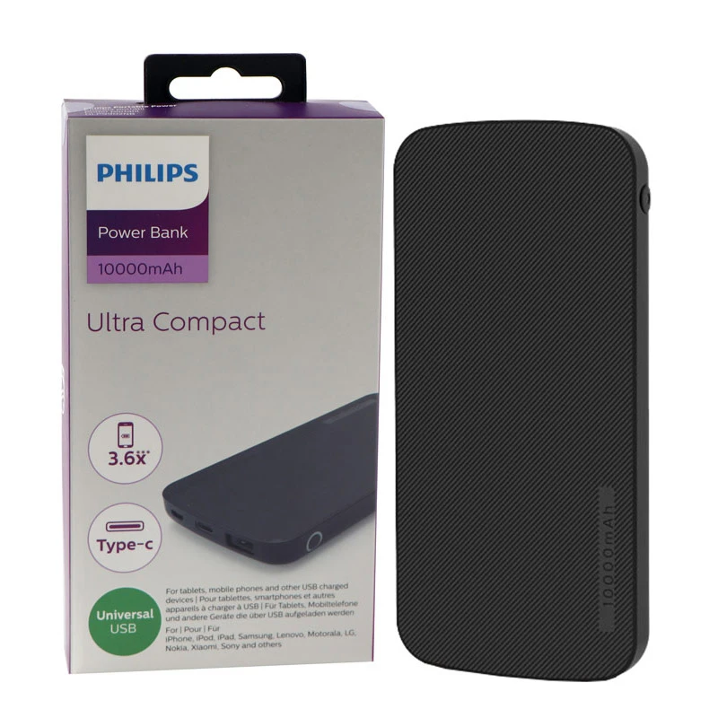 پاور بانک 10000 فیلیپس PHILIPS DLP9902N (گارانتی 4 ماهه)