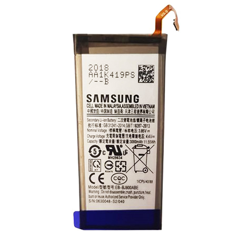 باتری موبایل اورجینال Samsung J8 EB-BJ800ABE NFC