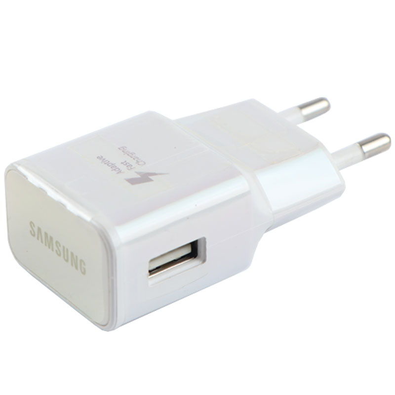 شارژر دیواری فست شارژ Samsung Travel S6 2.1A + کابل میکرو یو اس بی