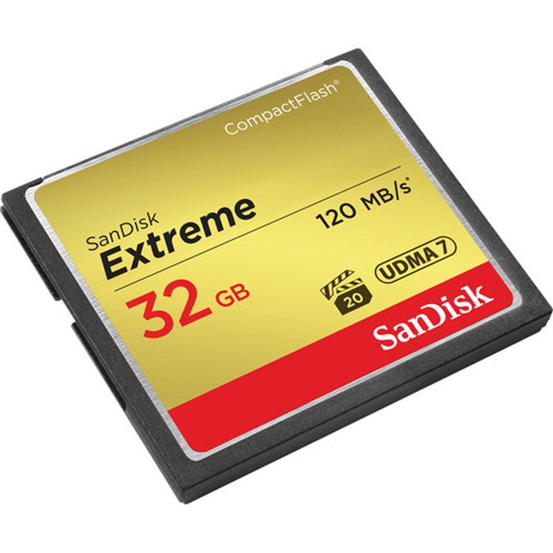 رم سی اف 32 گیگ سن دیسک SanDisk Extreme CF 120MB/s