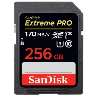 رم اس دی 256 گیگ سن دیسک SanDisk Extreme Pro SD U3 170MB/s