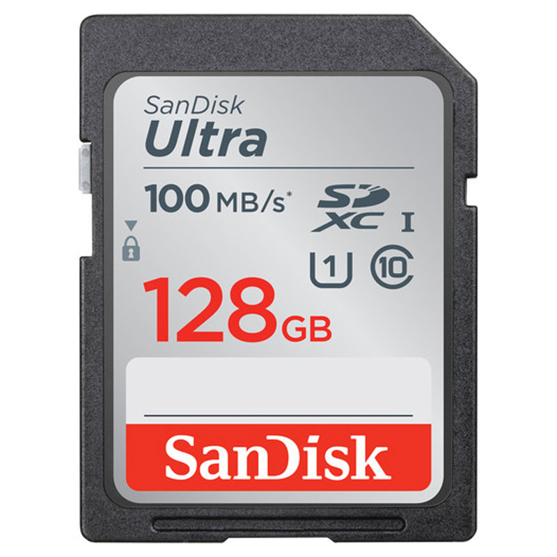 رم اس دی ۱۲۸ گیگ سن دیسک SanDisk Ultra U1 100MB/s