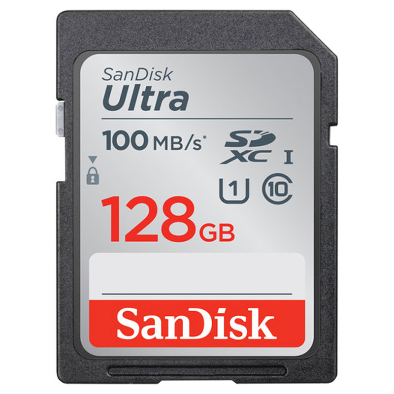 رم اس دی 128 گیگ سن دیسک SanDisk Ultra U1 100MB/s