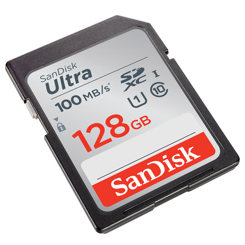 رم اس دی 128 گیگ سن دیسک SanDisk Ultra U1 100MB/s