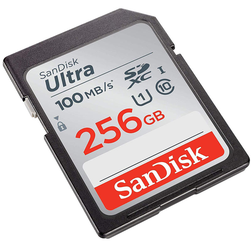 رم اس دی 256 گیگ سن دیسک SanDisk Ultra U1 100MB/s
