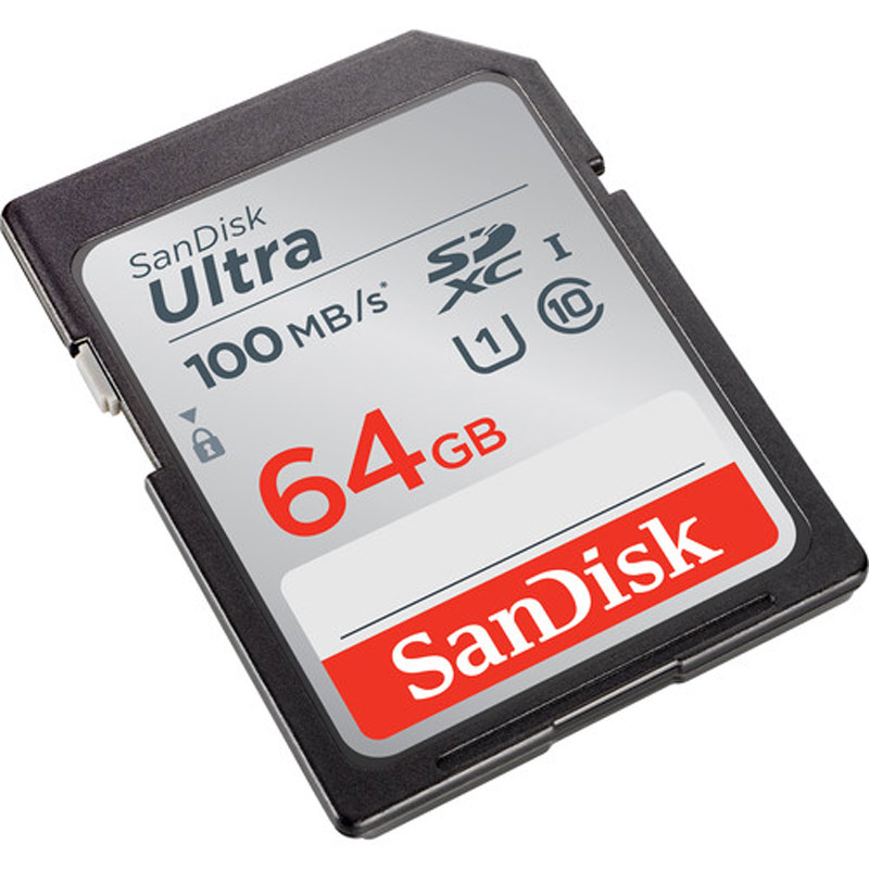 رم اس دی 64 گیگ سن دیسک SanDisk Ultra U1 100MB/s