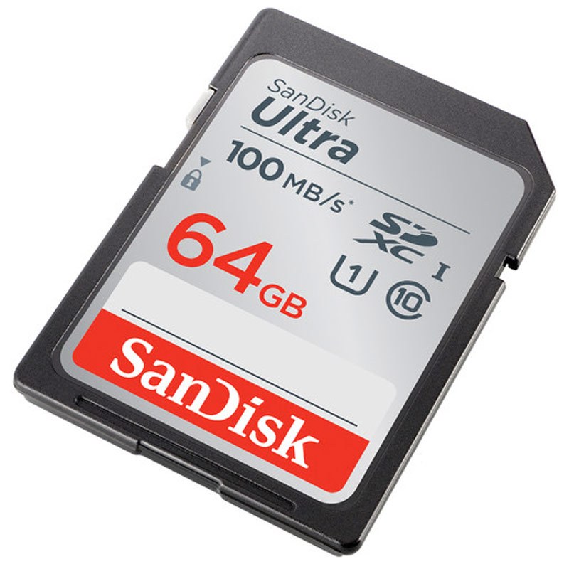 رم اس دی 64 گیگ سن دیسک SanDisk Ultra U1 100MB/s