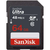 رم اس دی 64 گیگ سن دیسک SanDisk Ultra U1 48MB/s