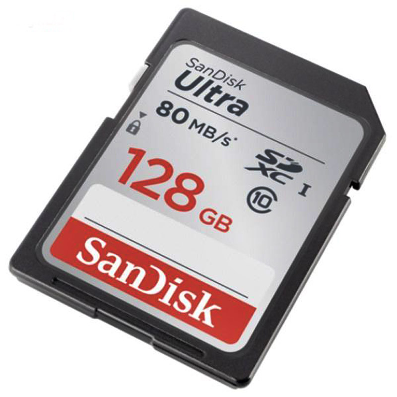 رم اس دی 128 گیگ سن دیسک SanDisk Ultra U1 80MB/s