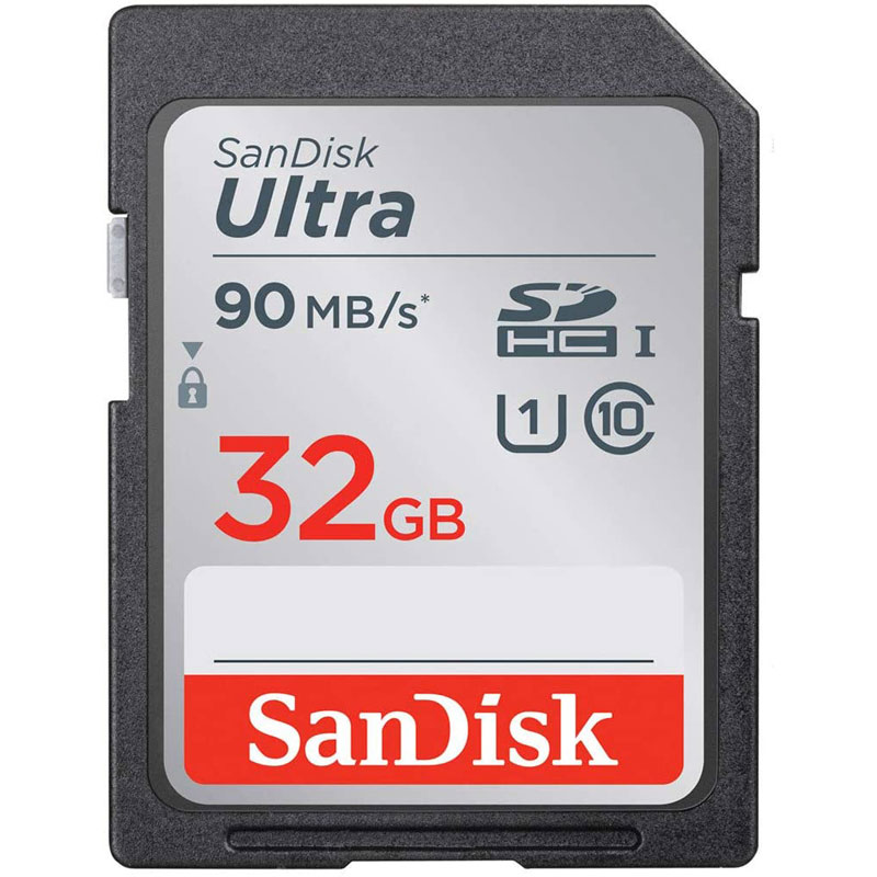 رم اس دی 32 گیگ سن دیسک SanDisk Ultra U1 90MB/s