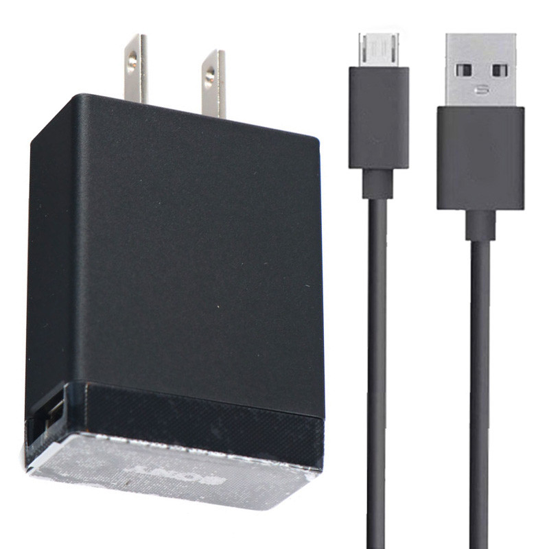 شارژر دیواری اورجینال Sony 1.5A + کابل میکرو یو اس بی