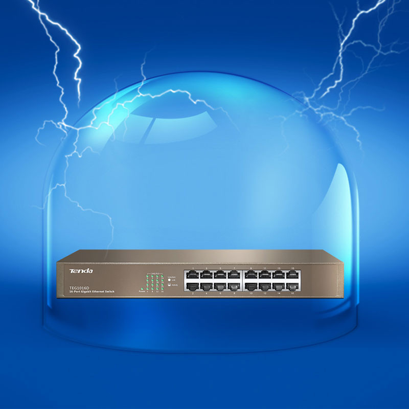 سوییچ 16 پورت Tenda TEG1016D Ethernet Desktop