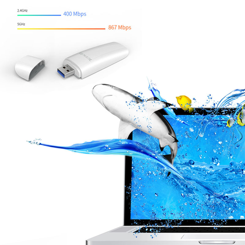 کارت شبکه بی سیم Tenda U12 AC1300
