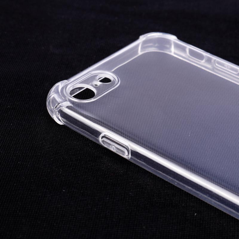 قاب ژله ای ضربه گیر بی رنگ محافظ لنزدار iPhone 7 / 8 / SE 2020