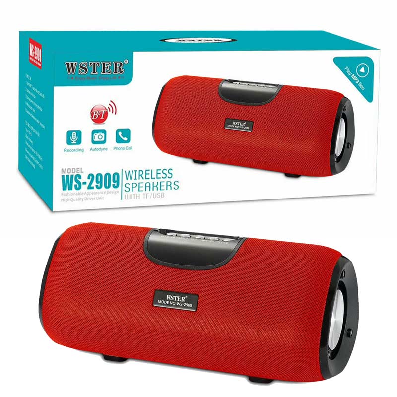 اسپیکر بلوتوثی رم و فلش خور WSTER WS-2909