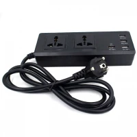 چند راهی 2 خانه کلید دار X-Energy X-09 کابل 1٫5 متر