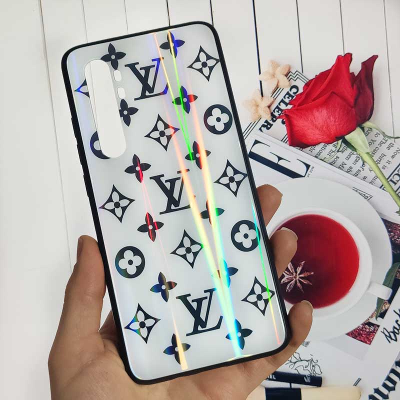 قاب لیزری پشت گلسی LV شیائومی Mi Note 10 Lite