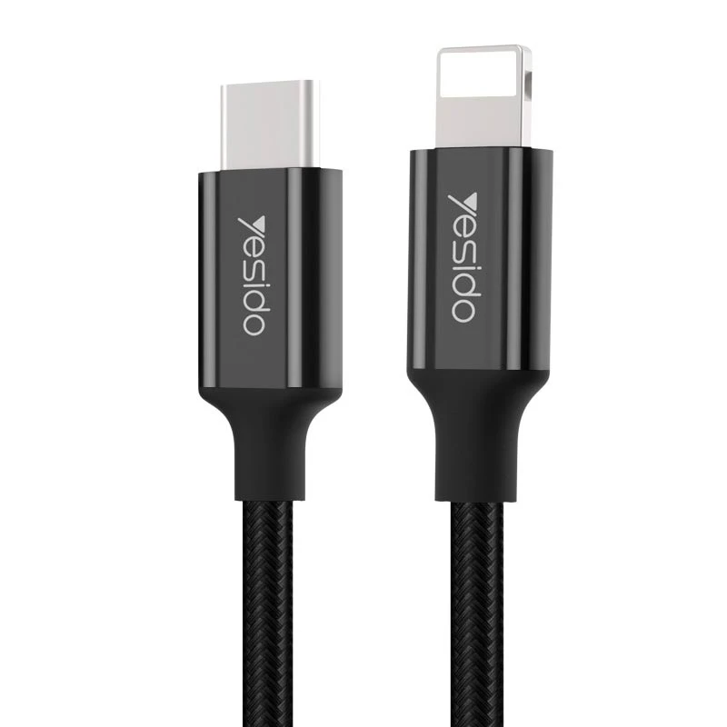 کابل تبدیل Yesido CA-30 Type-C to Lightning 1.2m