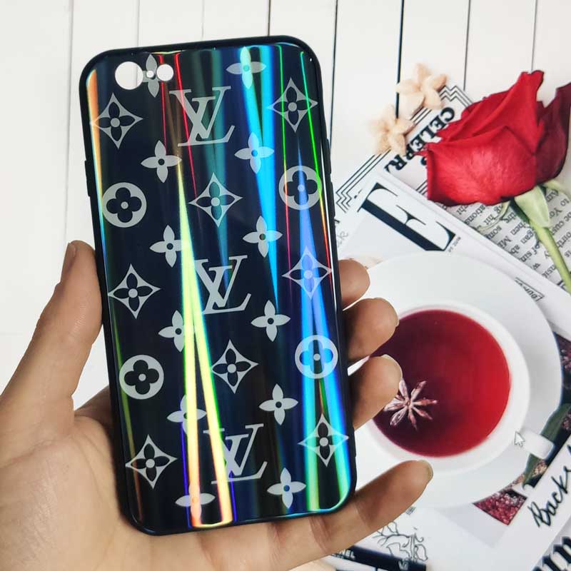 قاب لیزری پشت گلسی LV آیفون iPhone 6 / 6s