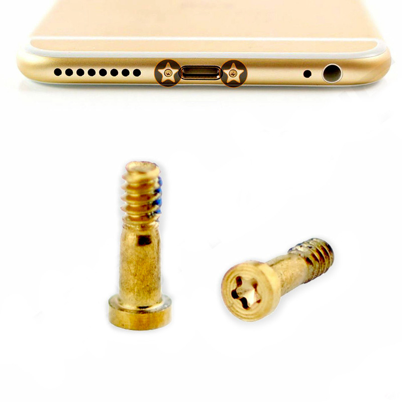 پیچ قاب گوشی iPhone 6s / 6s Plus طلایی