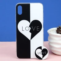 قاب + پاپ سوکت iPhone XS MAX  کد3