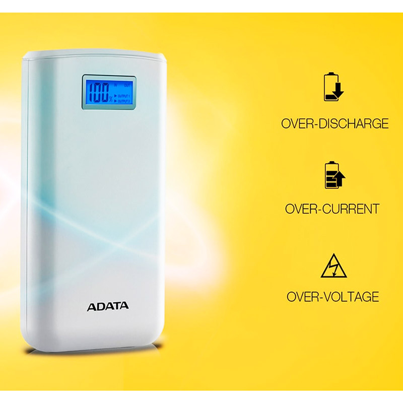 پاور بانک ۲۰۰۰۰ ای دیتا Adata S20000D