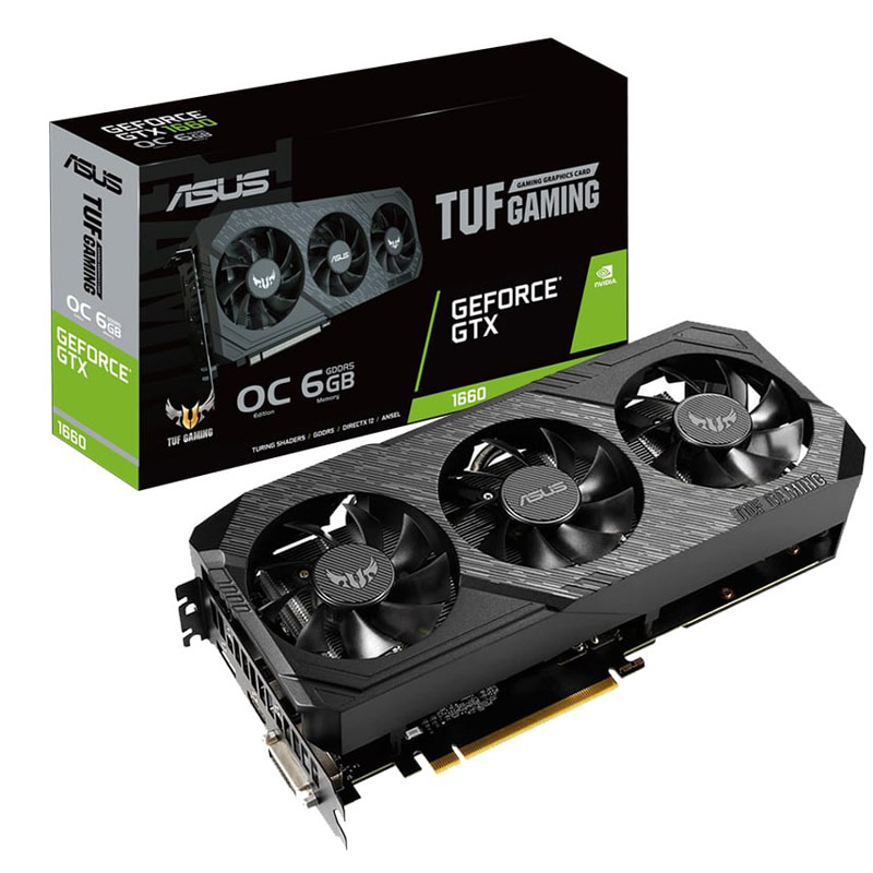 کارت گرافیک ASUS TUF3 GTX1660S O6G GDDR5