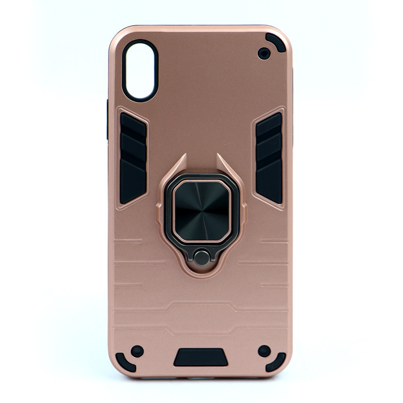 قاب ضد ضربه هولدر دار بتمن iPhone XS Max رزگلد