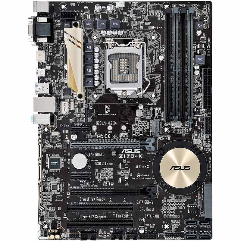 مادربرد ایسوس Z170-K DDR4