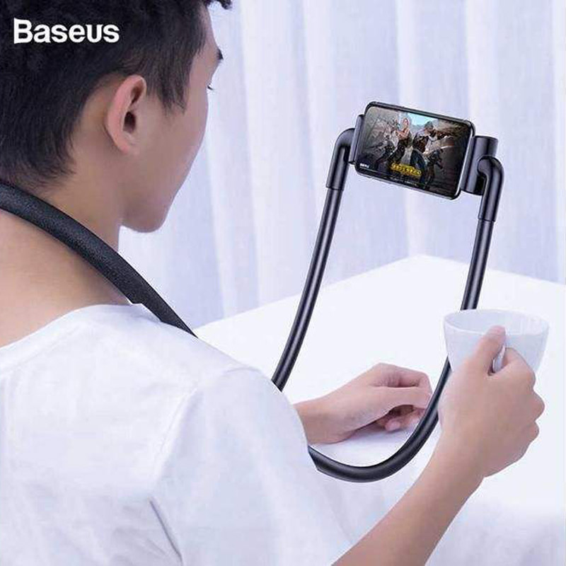 پایه نگهدارنده گوشی موبایل Baseus New Neck-Mounted Lazy SUJG-ALR01