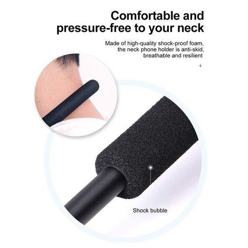پایه نگهدارنده گوشی موبایل Baseus New Neck-Mounted Lazy SUJG-ALR01