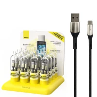 کابل فست شارژ Baseus TZCATSP-A01 3A Type-C 1m بسته 16 تایی