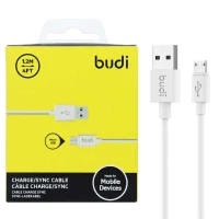 کابل میکرو یو اس بی Budi M8J012 2A 1.2m