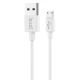 کابل میکرو یو اس بی Budi M8J012 2A 1.2m