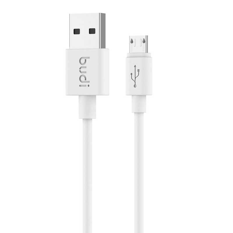 کابل میکرو یو اس بی Budi M8J012BT09 2A 3m
