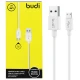 کابل میکرو یو اس بی Budi M8J012BT09 2A 3m