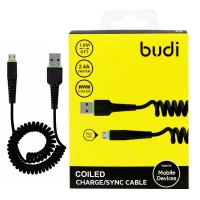 کابل کنفی میکرو یو اس بی Budi M8J150MS 1.8m