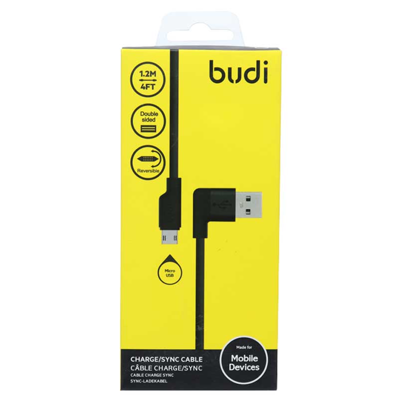 کابل میکرو یو اس بی Budi M8J155M 2A 1.2m