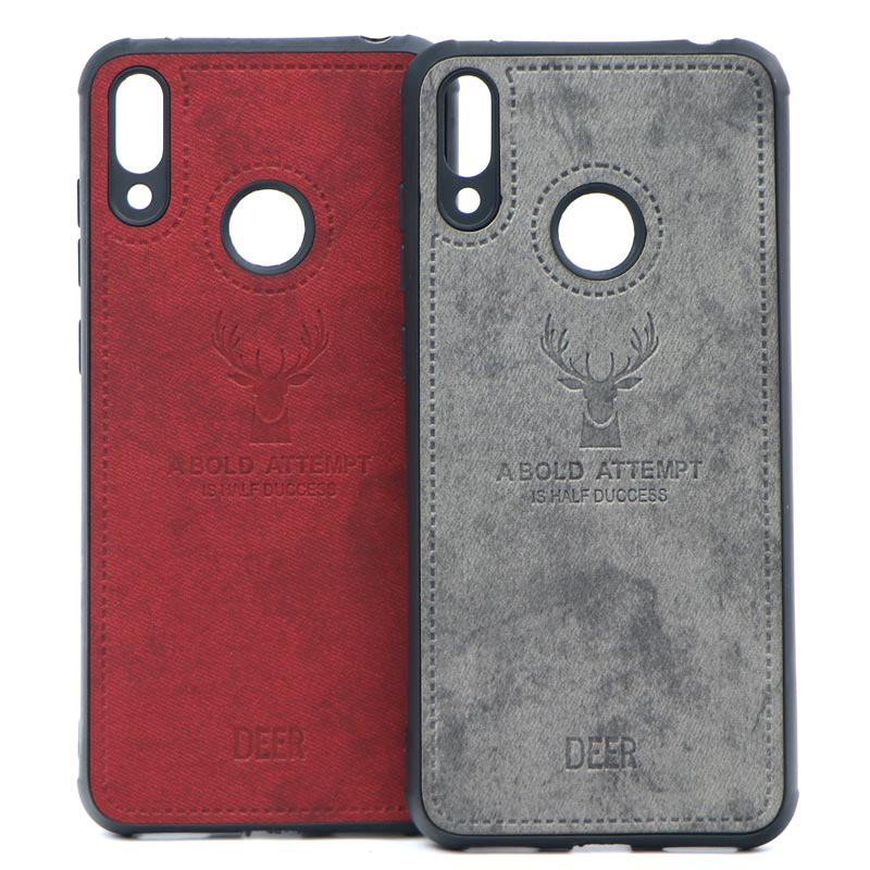 قاب چرمی طرح گوزن Huawei Y7 2019
