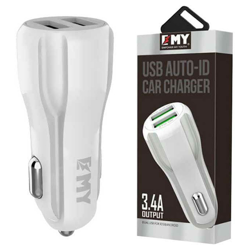 شارژر فندکی Emy MY-131 + کابل میکرو یو اس بی