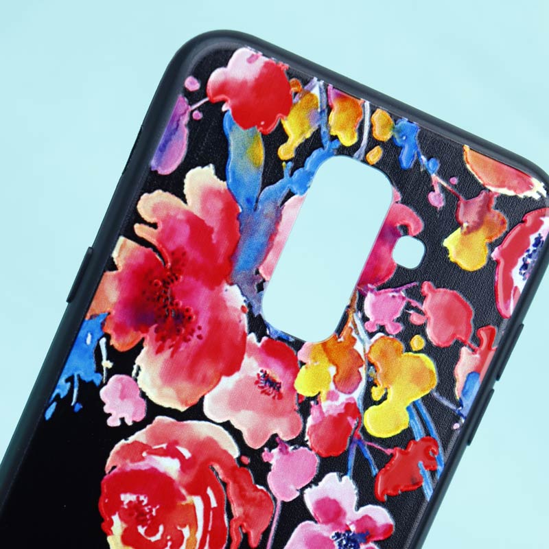 قاب فانتزی برجسته کد7 سامسونگ A6 Plus سری Q