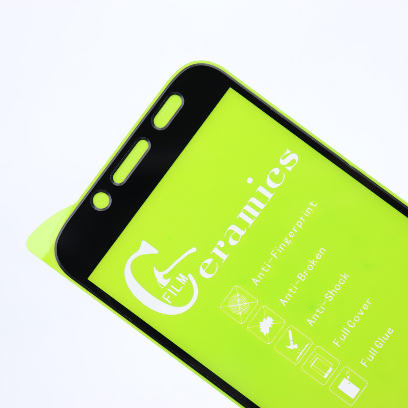گلس سرامیکی براق Samsung J7 Pro مشکی