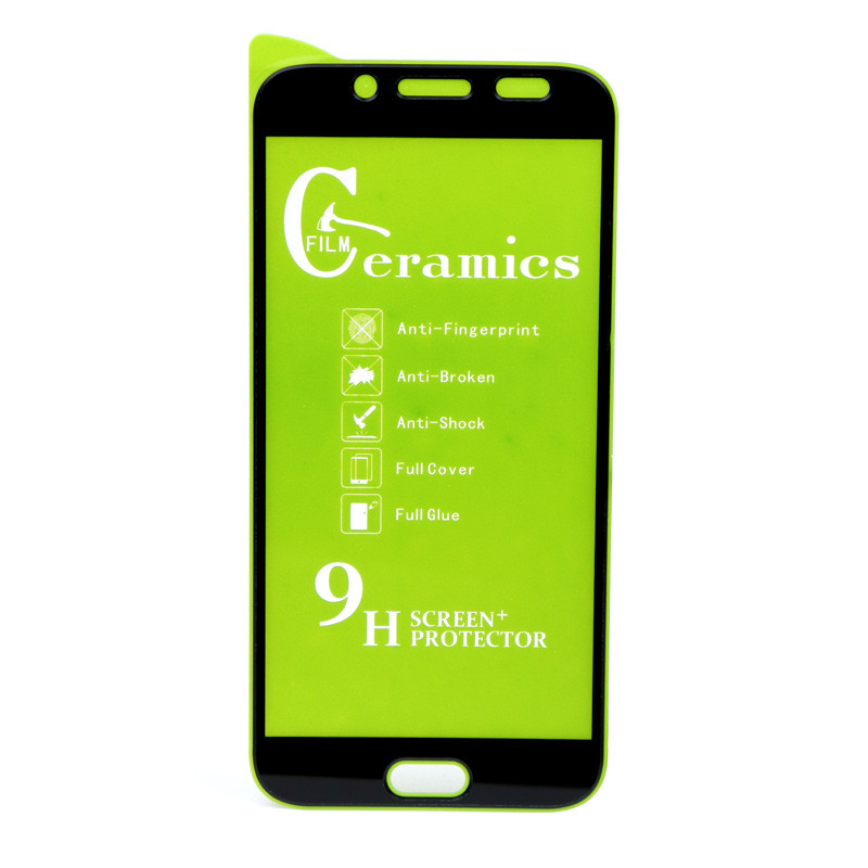 گلس سرامیکی براق Samsung J7 Pro مشکی