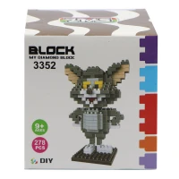 اسباب بازی طرح لگو Diamond Block طرح گربه