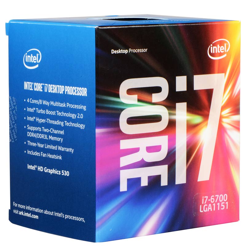 پردازنده اینتل Core i7 6700 Skylake