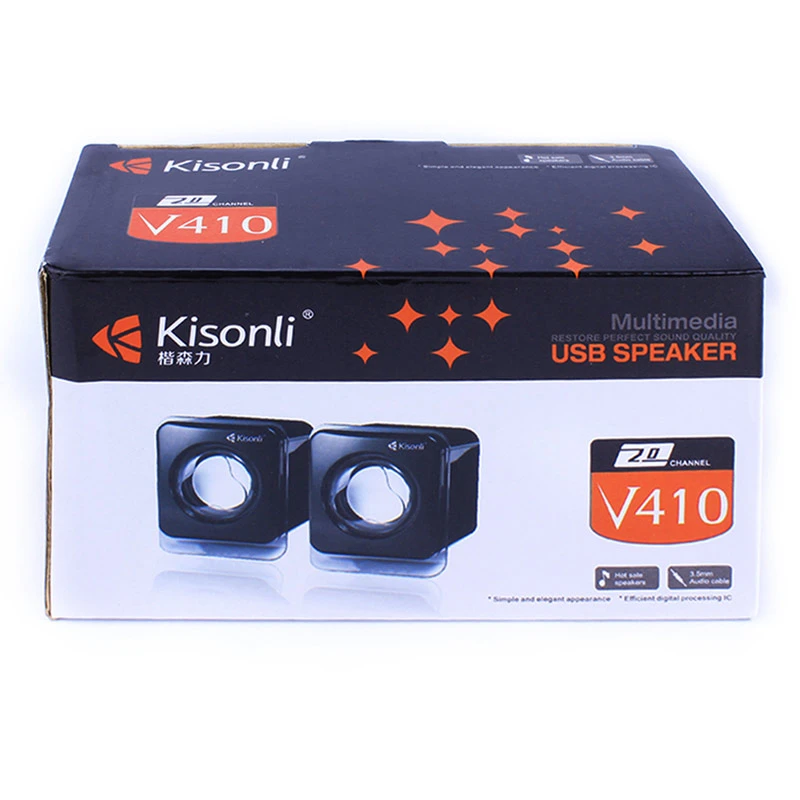 اسپیکر دو تکه لپ تاپی Kisonli V410