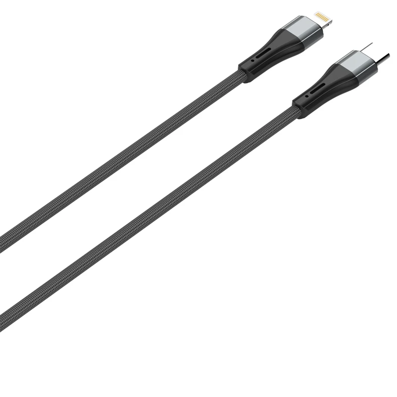 کابل کنفی فست شارژ LDNIO LC961 Type-C to Lightning 18W 1m