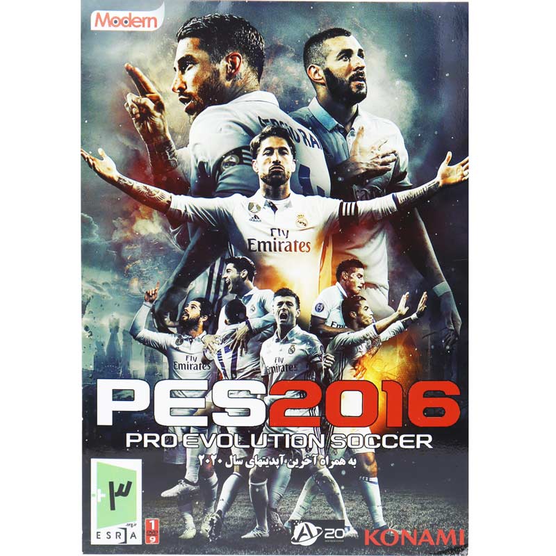 PES 2016 Pro Evolution Soccer Update 2020 PC 1DVD9 مدرن