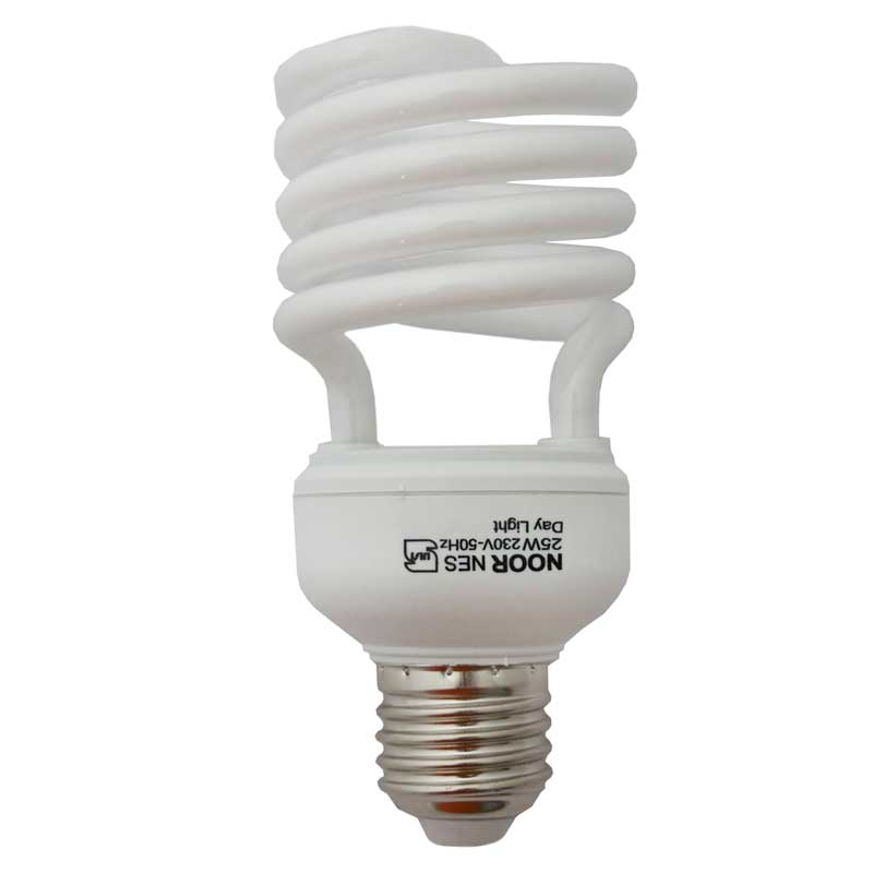 لامپ کم مصرف لامپ نور Lamp Noor E27 25W