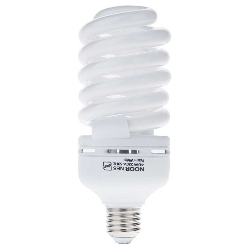 لامپ کم مصرف لامپ نور Lamp Noor E27 40W